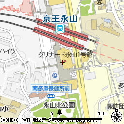 ジュエルカフェ・グリナード　永山店周辺の地図