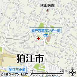 東京都狛江市岩戸南2丁目23-2周辺の地図