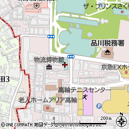 品川東武ホテル　宿泊予約直通周辺の地図
