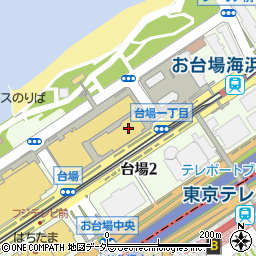 マダム・タッソー東京周辺の地図