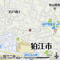 東京都狛江市岩戸南2丁目18周辺の地図