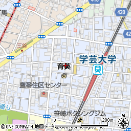 しんがー’Ｓクラブ　学童学芸大学校周辺の地図