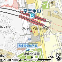 ライフサロングリナード　永山店周辺の地図