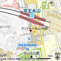 杵屋 永山グリナード店周辺の地図