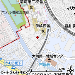 東京都品川区上大崎4丁目5-28周辺の地図