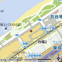 ビッグシェフ お台場 デックス東京ビーチ周辺の地図