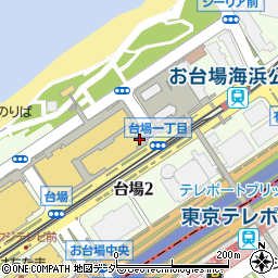 くいもの屋 わん お台場デックス東京ビーチ店周辺の地図