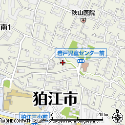 東京都狛江市岩戸南2丁目23周辺の地図