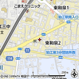 石塚　ピアノ教室周辺の地図