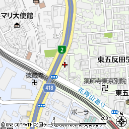 新池田山マンション周辺の地図