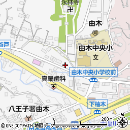 東京都八王子市下柚木433周辺の地図
