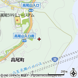 東京都八王子市高尾町2383周辺の地図