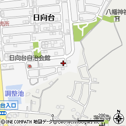 千葉県山武市日向台54-16周辺の地図