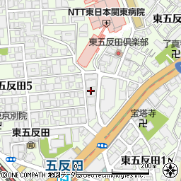 斎征工業株式会社　五反田営業所周辺の地図