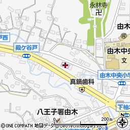 東京都八王子市下柚木376周辺の地図