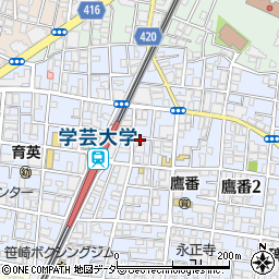 有限会社八百竹周辺の地図