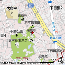 青木昆陽墓周辺の地図