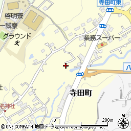 東京都八王子市寺田町228-9周辺の地図