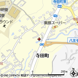東京都八王子市寺田町233周辺の地図