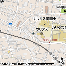 ＮＴＴル・パルク中野島第１駐車場周辺の地図