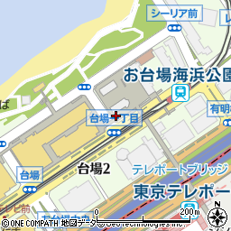 東京湾岸警察署お台場海浜公園駅前交番周辺の地図