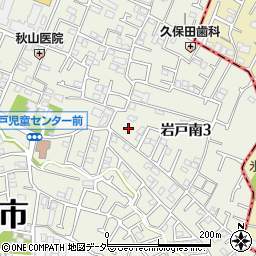 東京都狛江市岩戸南3丁目14-54周辺の地図