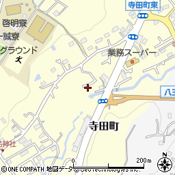 東京都八王子市寺田町228-10周辺の地図