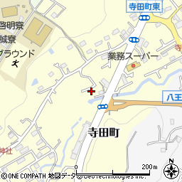 東京都八王子市寺田町228-5周辺の地図