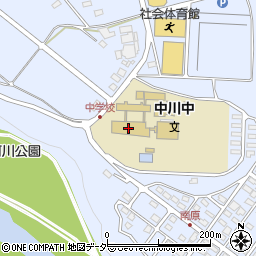 中川村立中川中学校周辺の地図