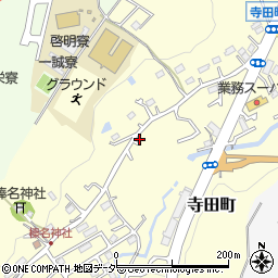 東京都八王子市寺田町325周辺の地図