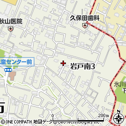 東京都狛江市岩戸南3丁目14-40周辺の地図