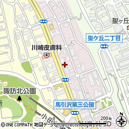 ビューコート連光寺周辺の地図