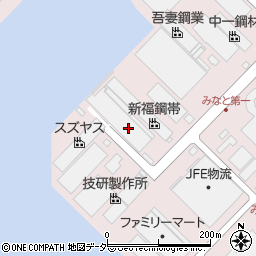千葉県浦安市港72周辺の地図
