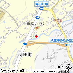 東京都八王子市寺田町279-13周辺の地図
