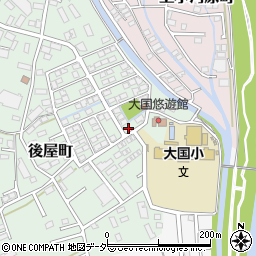 山梨県甲府市後屋町130-8周辺の地図