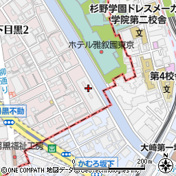 東京都目黒区下目黒2丁目9周辺の地図