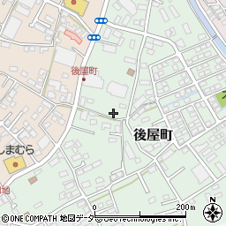 山梨県甲府市後屋町474周辺の地図