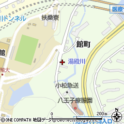 東京都八王子市館町766周辺の地図