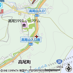 東京都八王子市高尾町2405周辺の地図