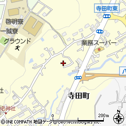 東京都八王子市寺田町228-3周辺の地図