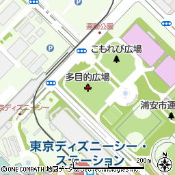 千葉県浦安市舞浜2周辺の地図