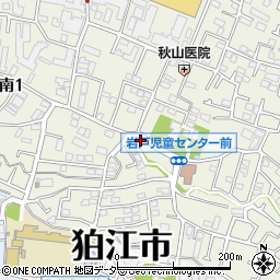 東京都狛江市岩戸南2丁目22-2周辺の地図
