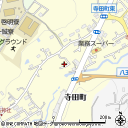 東京都八王子市寺田町228-1周辺の地図