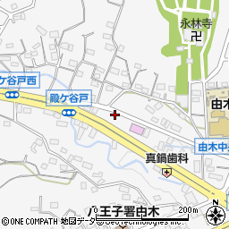 東京都八王子市下柚木363周辺の地図
