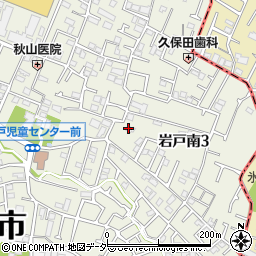 東京都狛江市岩戸南3丁目14-61周辺の地図