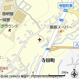 東京都八王子市寺田町228-2周辺の地図