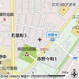 福井県敦賀市若葉町3丁目308周辺の地図