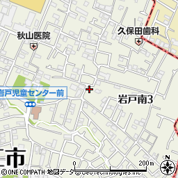 東京都狛江市岩戸南3丁目14-59周辺の地図