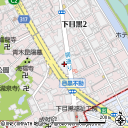ＢＭステーキ目黒店周辺の地図
