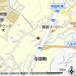 東京都八王子市寺田町234周辺の地図